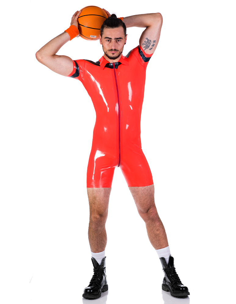 A31 Atomic Tangerine Latex Sheeting