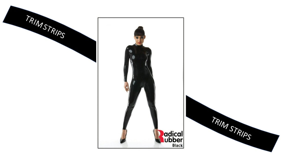 TS10 Black Trim Strips pack